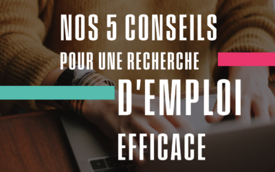 QUELLES SONT LES ÉTAPES DU PROCESSUS DE RECHERCHE D’EMPLOI ?